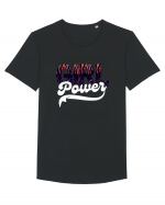 Girl Power Tricou mânecă scurtă guler larg Bărbat Skater