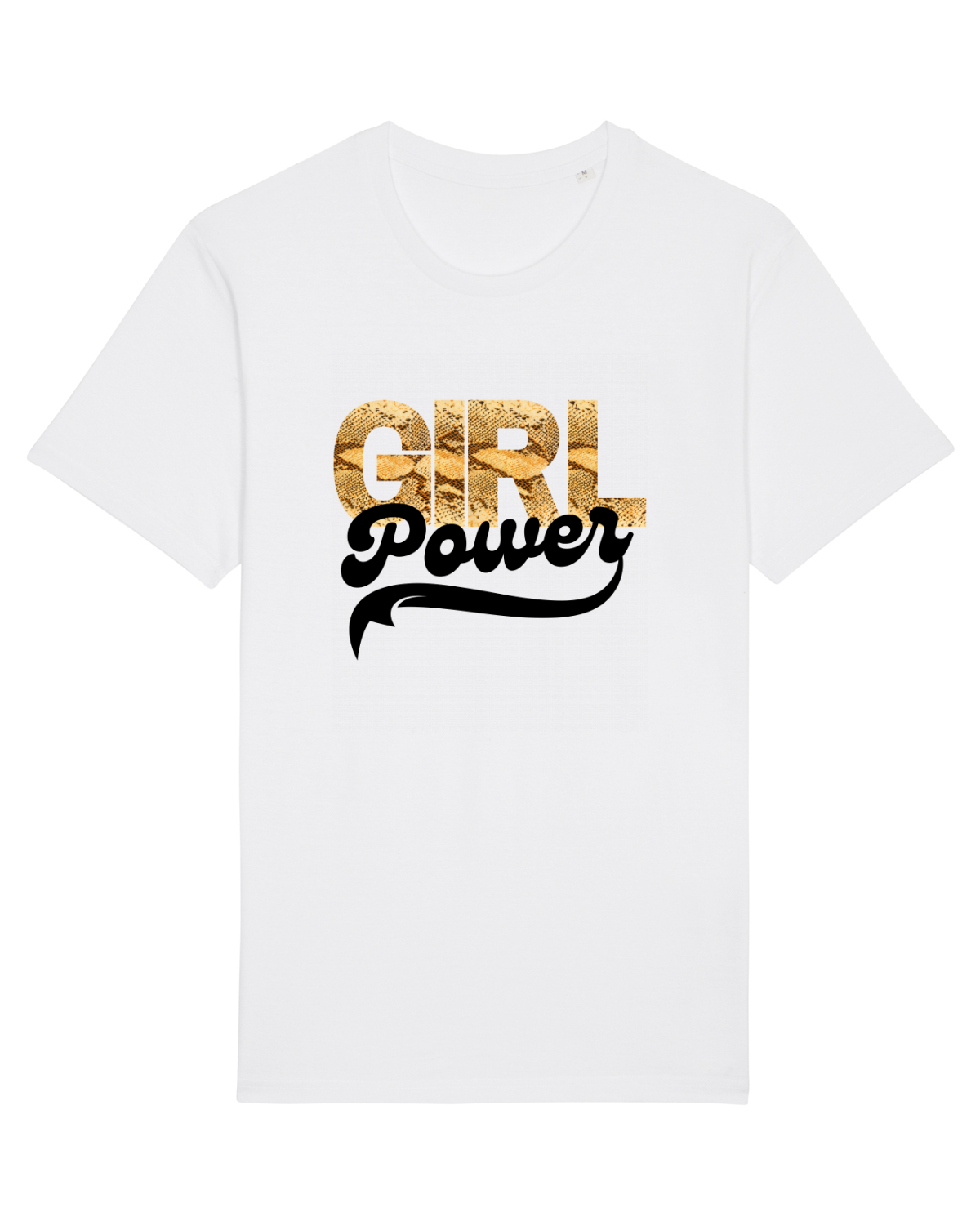Tricou mânecă scurtă Unisex Rocker White