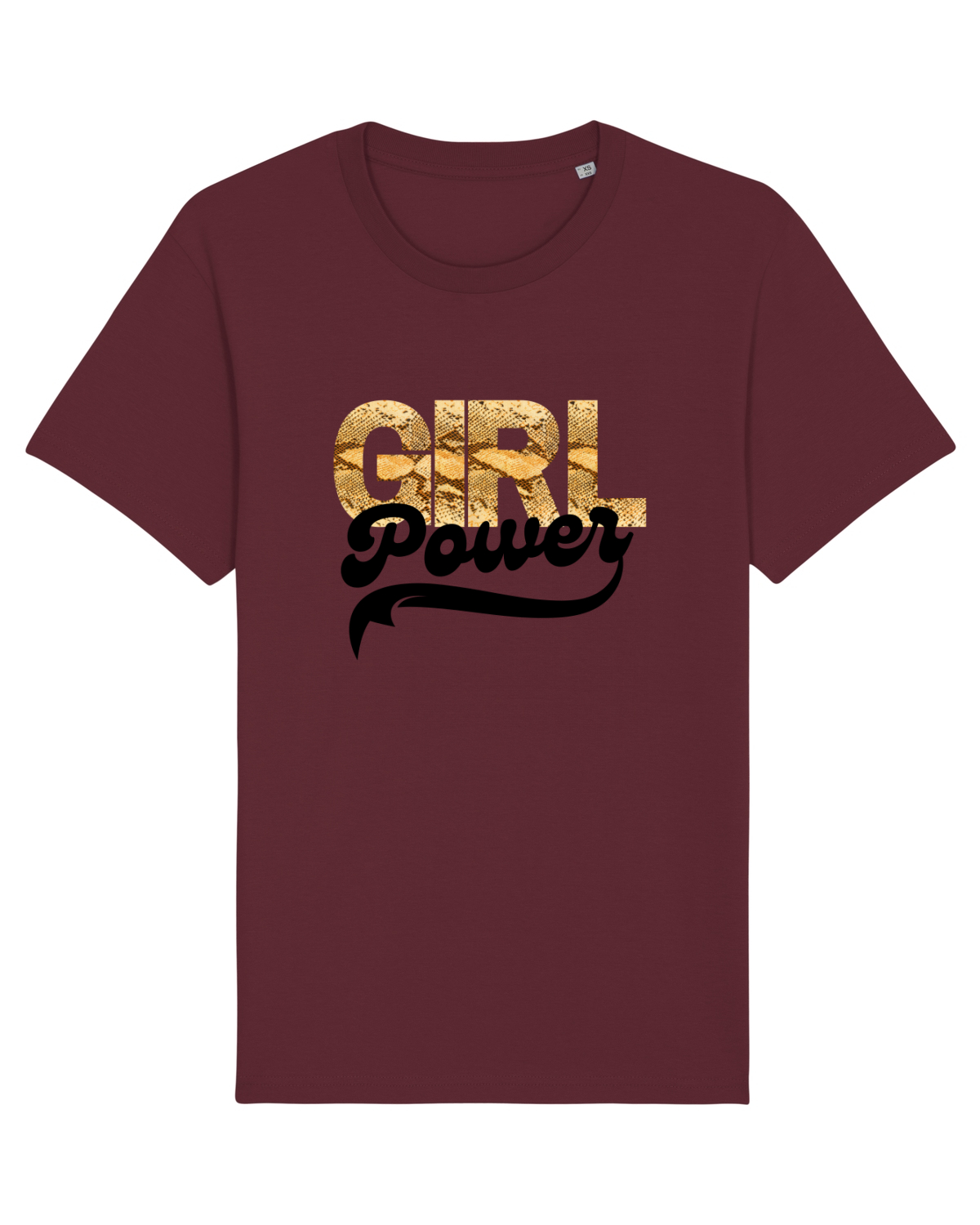 Tricou mânecă scurtă Unisex Rocker Burgundy