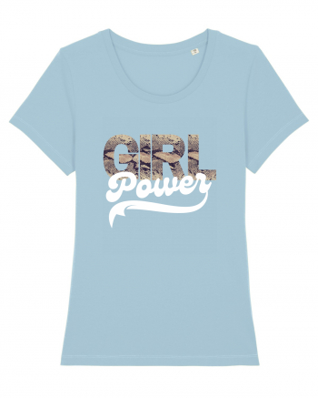 Girl Power Sky Blue