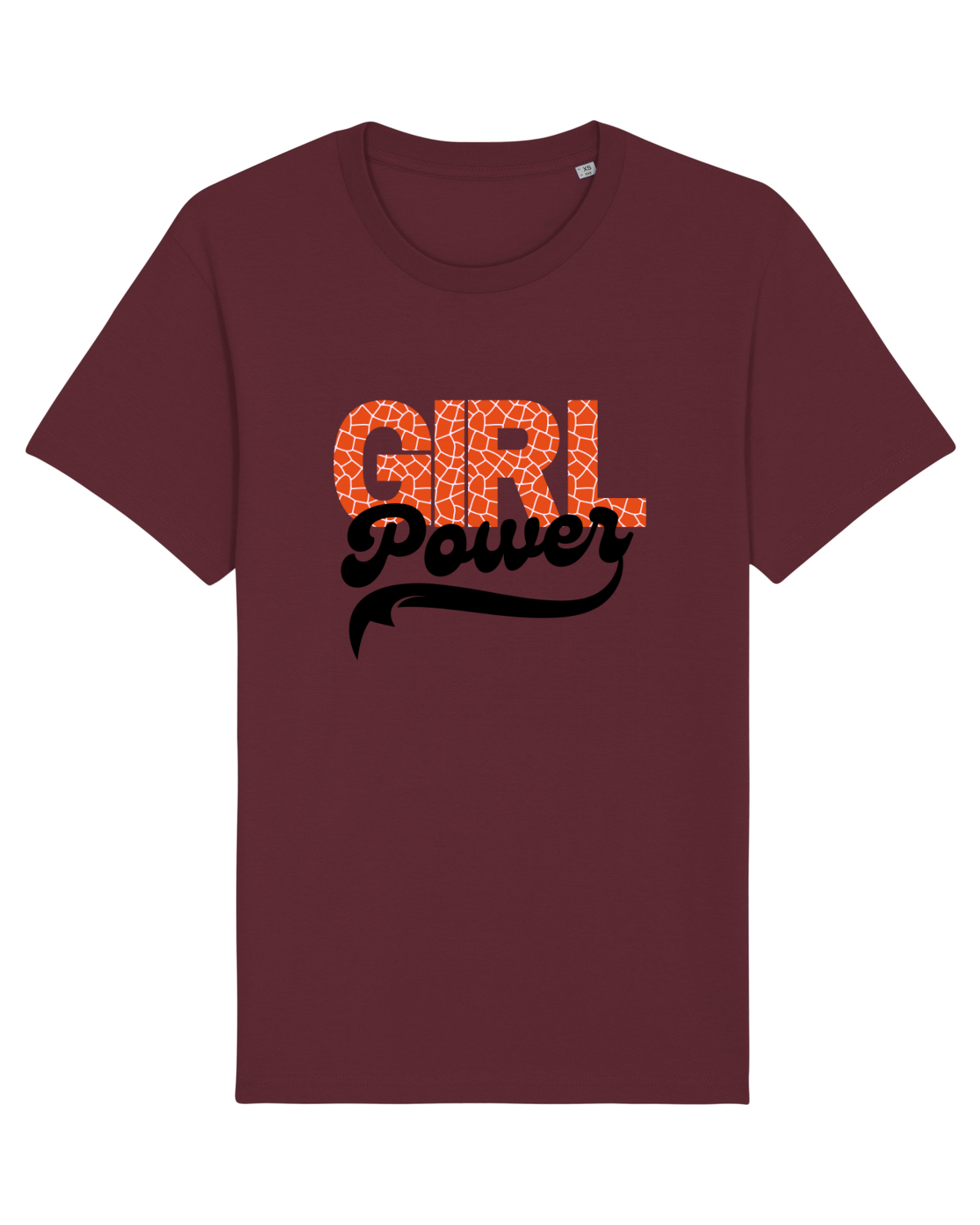 Tricou mânecă scurtă Unisex Rocker Burgundy