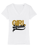 Girl Squad  Tricou mânecă scurtă guler V Damă Evoker