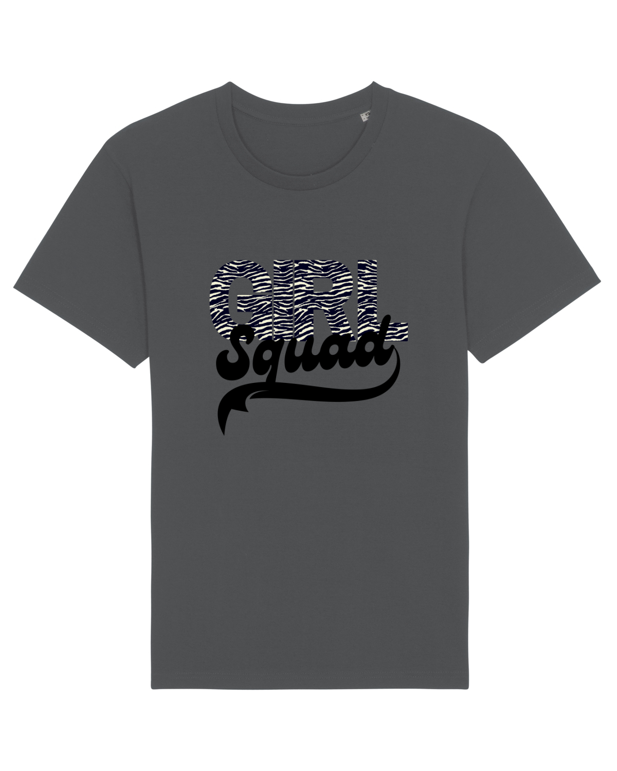 Tricou mânecă scurtă Unisex Rocker Anthracite