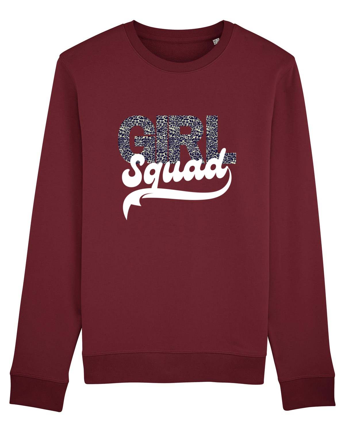 Bluză mânecă lungă Unisex Rise Burgundy