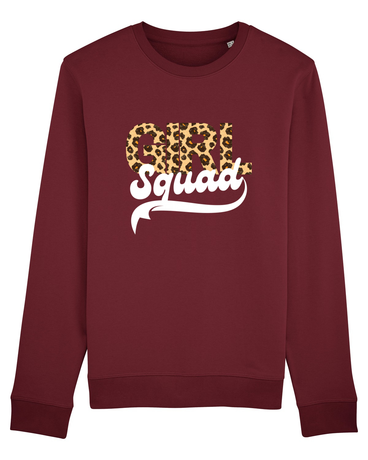 Bluză mânecă lungă Unisex Rise Burgundy