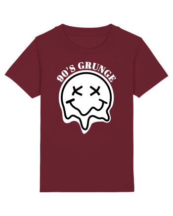 90'S Grunge Burgundy