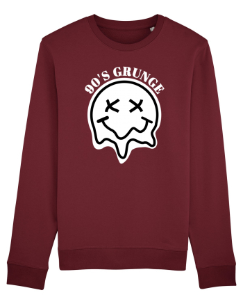 90'S Grunge Burgundy