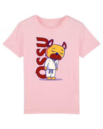 Karate Dog Cotton Pink