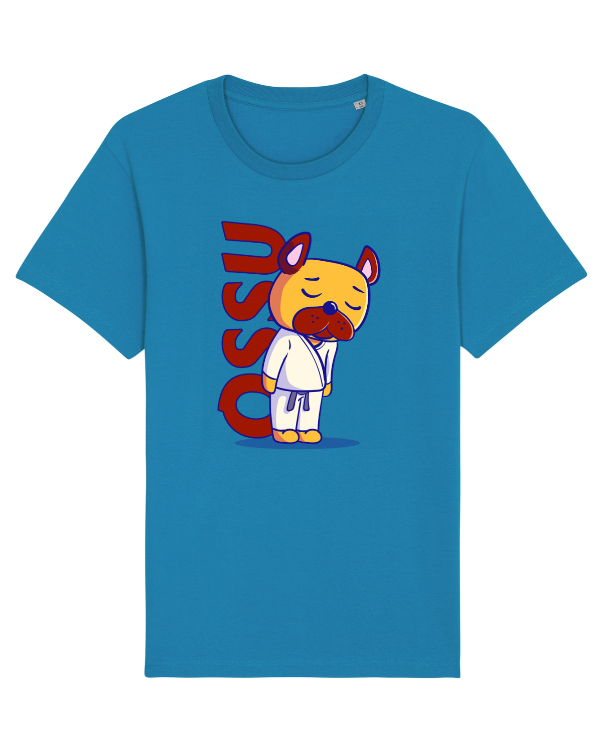 Tricou mânecă scurtă Unisex Rocker Azur