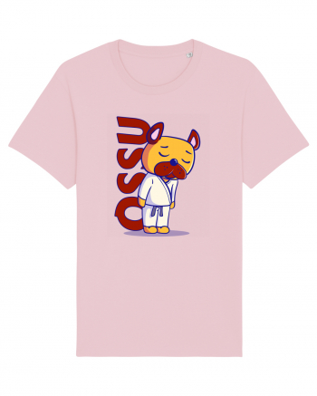 Karate Dog Cotton Pink