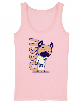 Karate Dog Cotton Pink