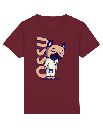 Karate Dog Burgundy