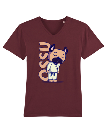 Karate Dog Burgundy