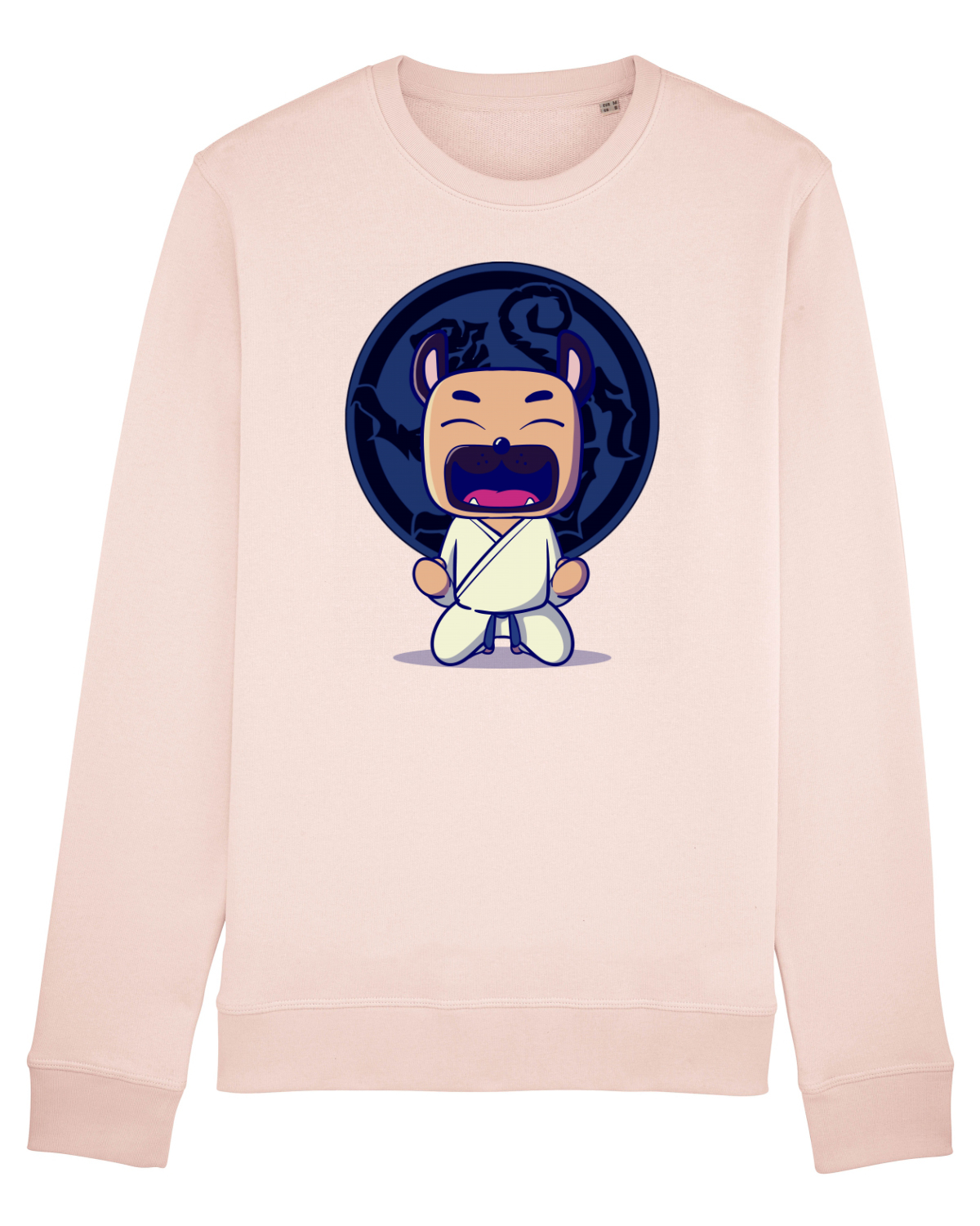 Bluză mânecă lungă Unisex Rise Candy Pink
