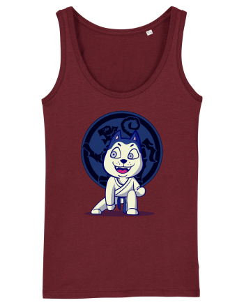 Karate Dog Burgundy