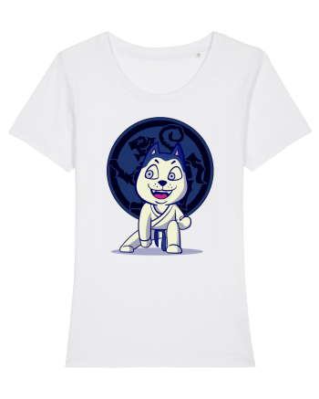 Karate Dog White