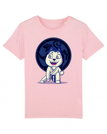 Karate Dog Cotton Pink