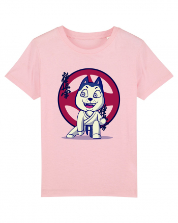 Karate Dog Cotton Pink