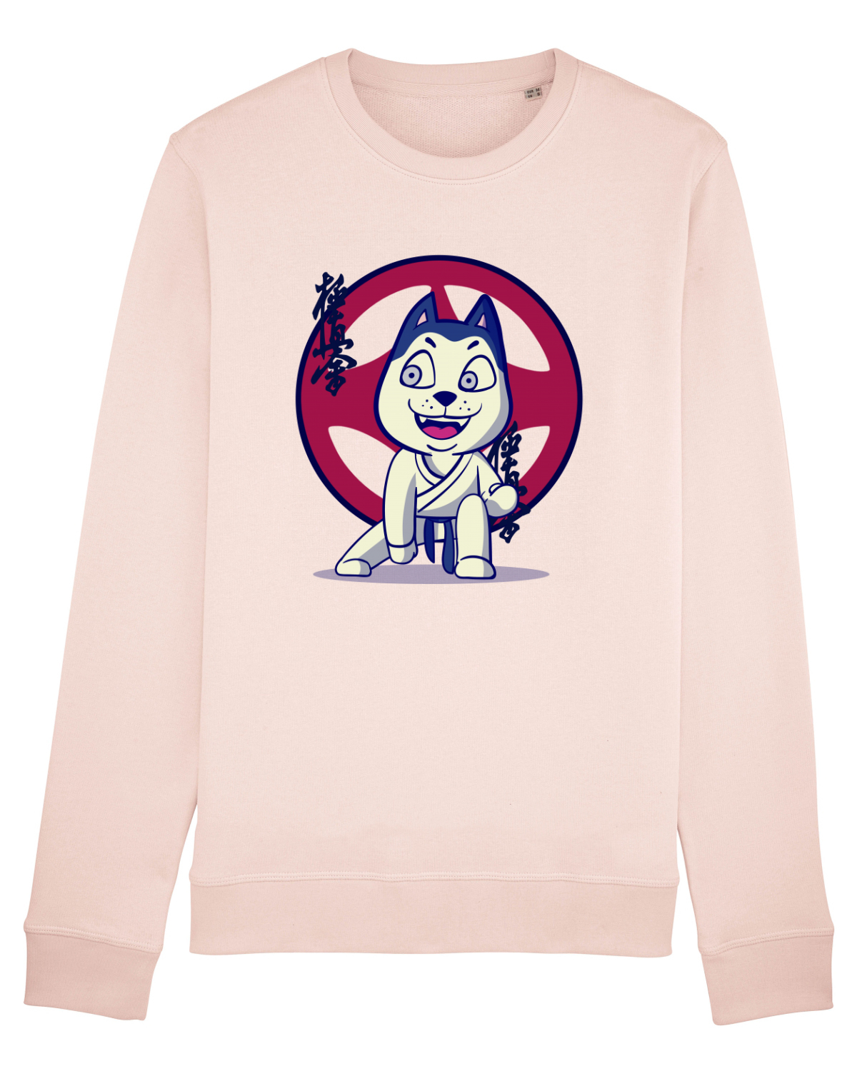 Bluză mânecă lungă Unisex Rise Candy Pink