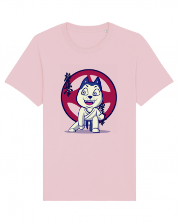 Karate Dog Cotton Pink