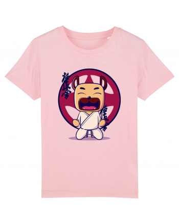 Karate Dog Cotton Pink