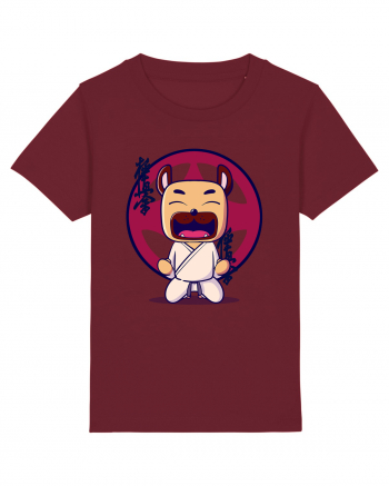 Karate Dog Burgundy