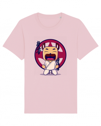 Karate Dog Cotton Pink