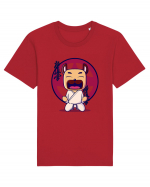 Karate Dog Tricou mânecă scurtă Unisex Rocker