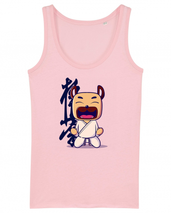 Karate Dog Cotton Pink