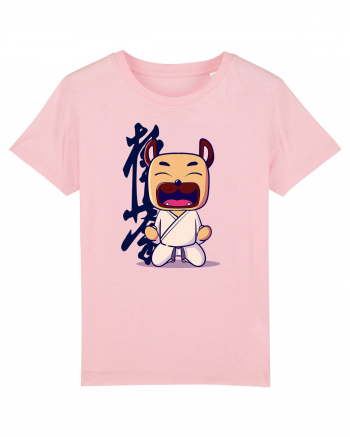 Karate Dog Cotton Pink