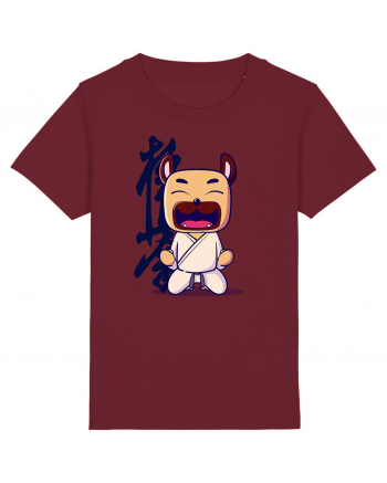 Karate Dog Burgundy