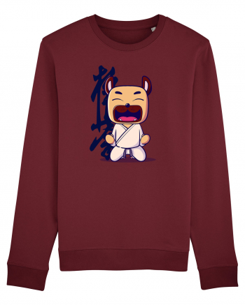 Karate Dog Burgundy