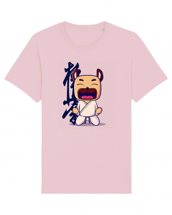 Karate Dog Cotton Pink