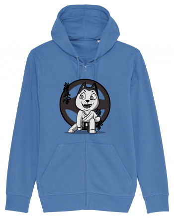 Karate Dog Bright Blue