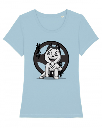 Karate Dog Sky Blue