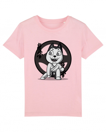 Karate Dog Cotton Pink