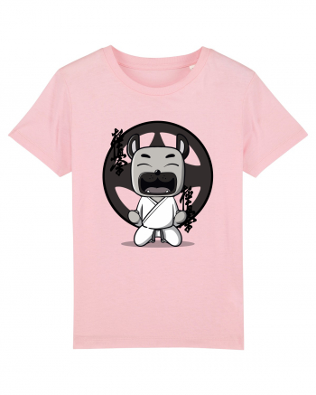 Karate Dog Cotton Pink