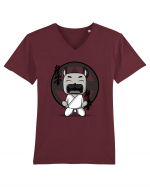 Karate Dog Tricou mânecă scurtă guler V Bărbat Presenter