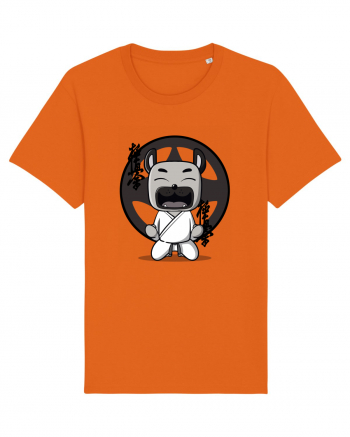 Karate Dog Bright Orange