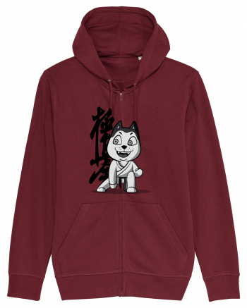 Karate Dog Burgundy