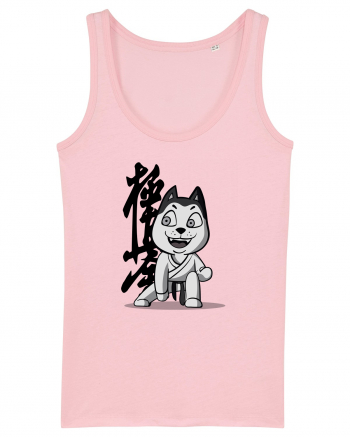 Karate Dog Cotton Pink