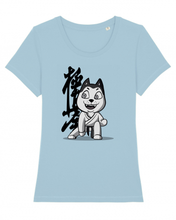 Karate Dog Sky Blue