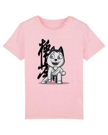 Karate Dog Cotton Pink