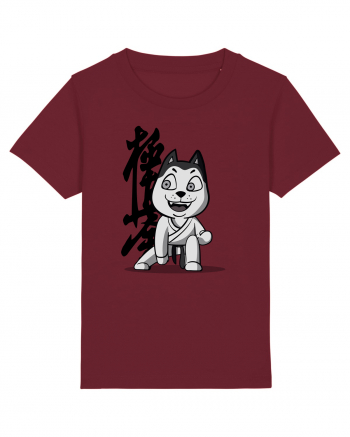 Karate Dog Burgundy