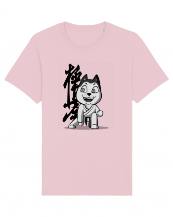 Karate Dog Cotton Pink