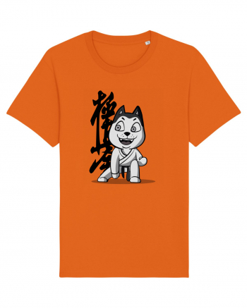 Karate Dog Bright Orange