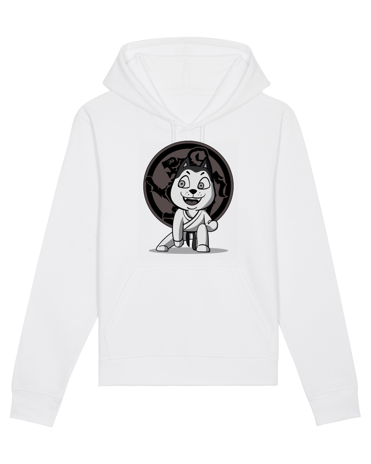 Hanorac Unisex Drummer White