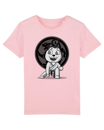 Karate Dog Cotton Pink
