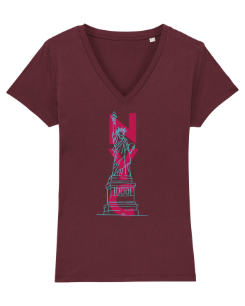 NYC(New York City) Burgundy