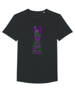 NYC(New York City) Tricou mânecă scurtă guler larg Bărbat Skater